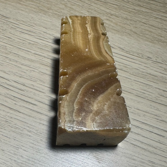 VTG Hand Carved Chess Board Game Aztec Mayan - Picture 12 of 16